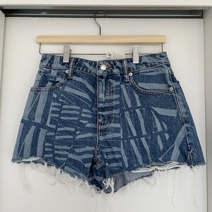 Alexander Wang shorts jeans brand new size 27